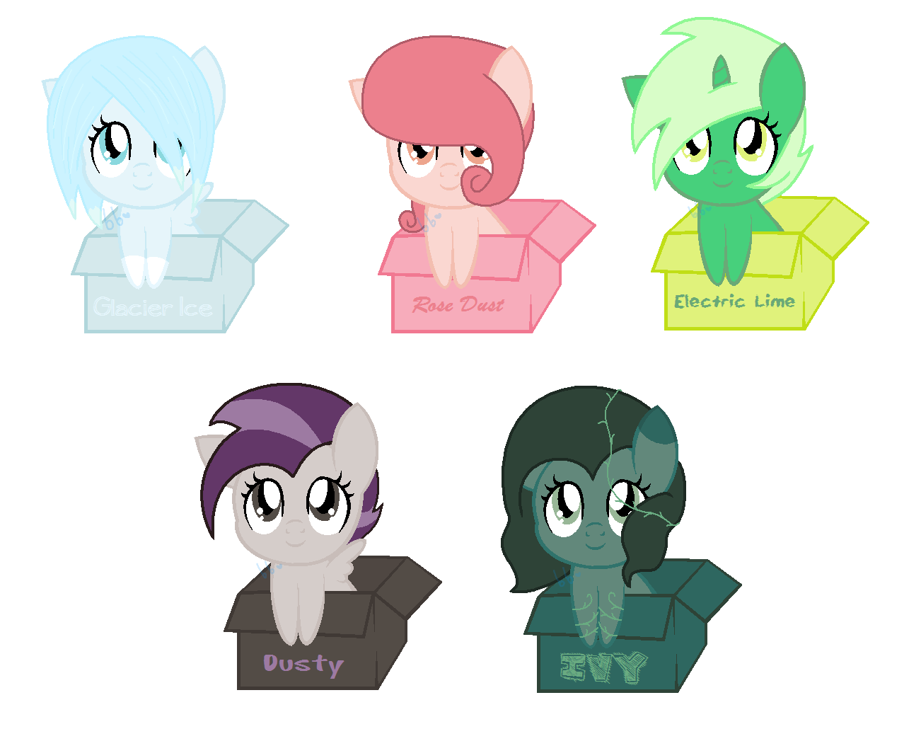 Box pony adopts! -name your price- [closed!]