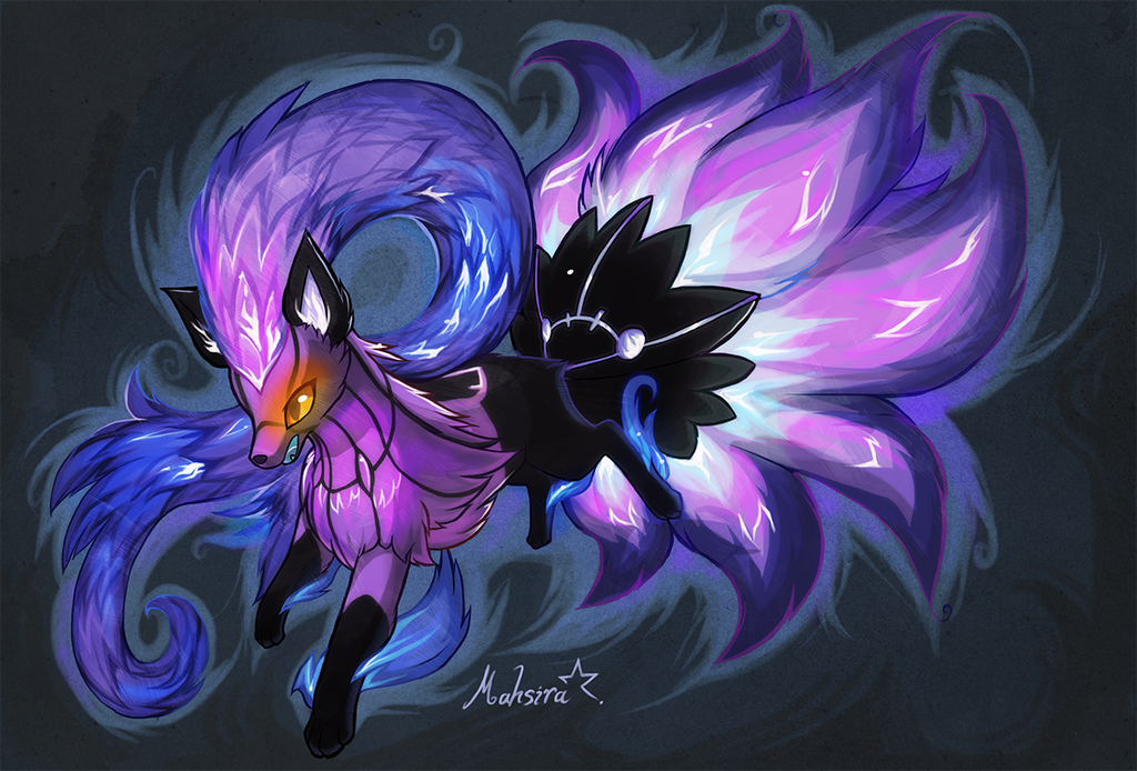 Chandelure NineTail fusion