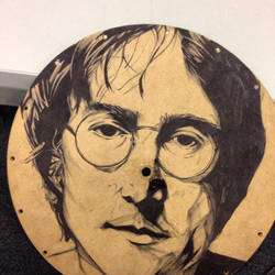 Doodle of John Lennon