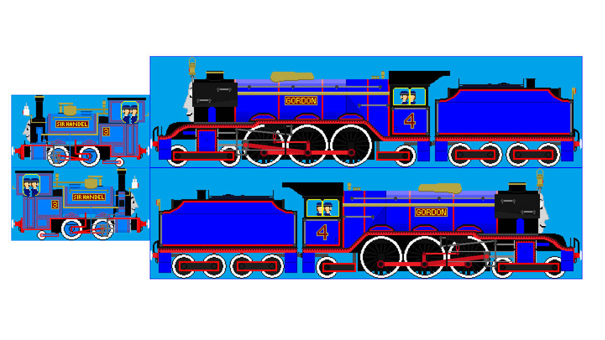 Gordon Swapped Colors by RyanTheKoreanEngine on DeviantArt