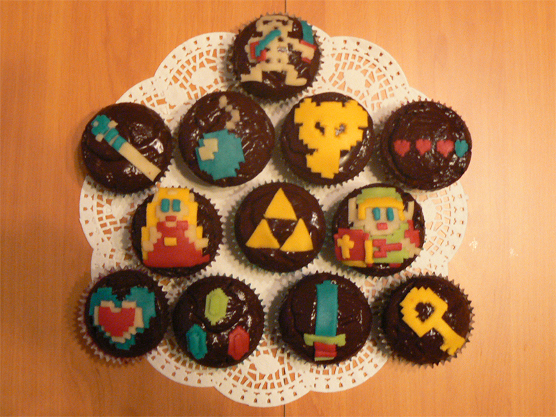 Zelda cupcakes