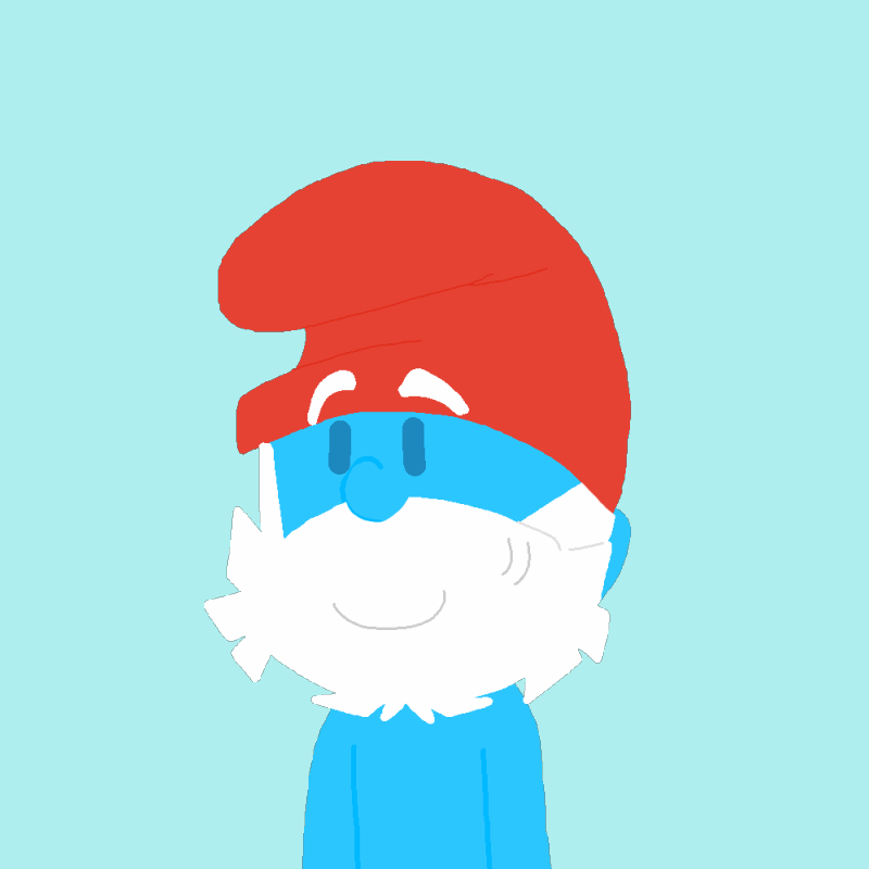 Papa Smurf . GIF . by TairusuKU on DeviantArt