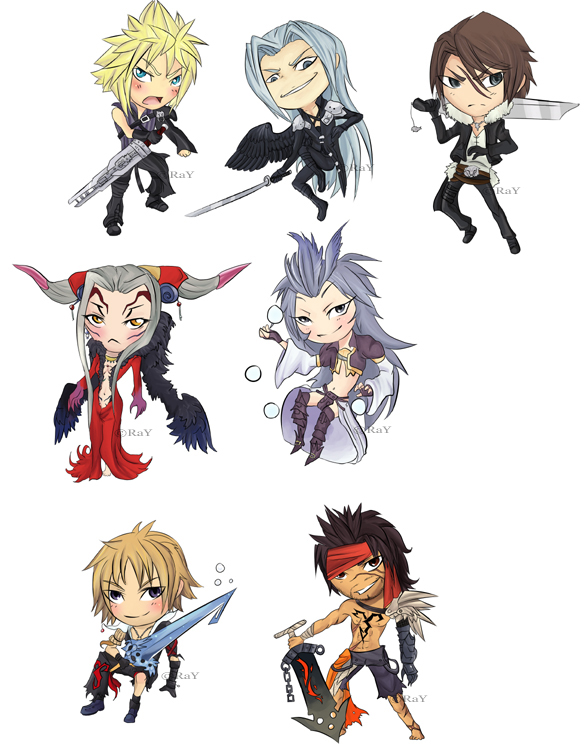 FinalFantasy Dissidia Chibis 2