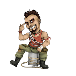 Vaas Key Chain