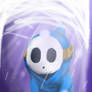 Blue Shy Guy