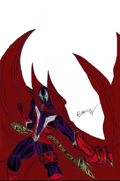 Spawn colored version 1 by TheDCfanXO on DeviantArt