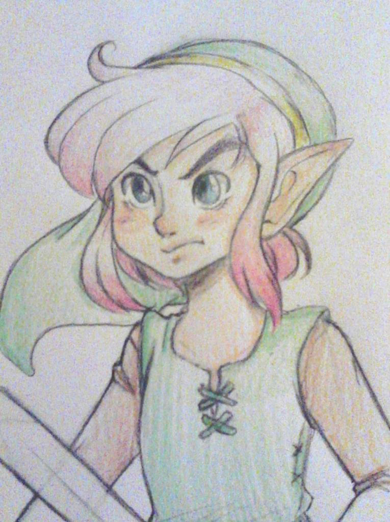 Pink Link by QuackingMoron on DeviantArt