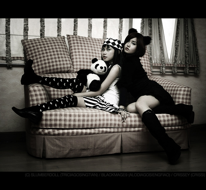 Crissey and Alodia 1