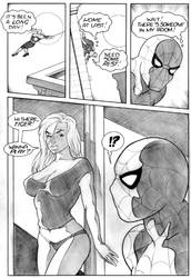 Spider-Man and Mary-Jane Comic Book Page