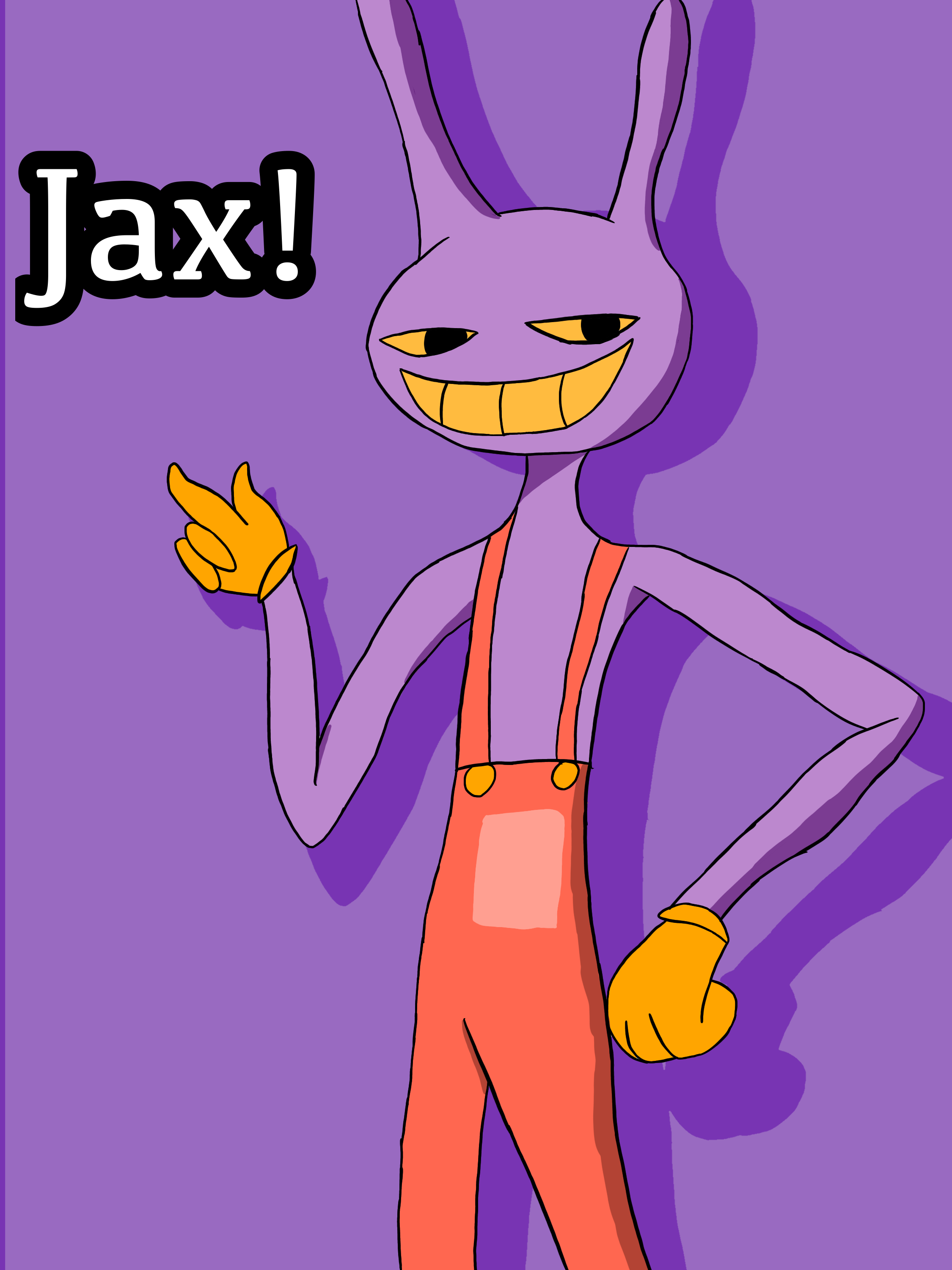 Jax The Amazing Digital Circus by FalconMarley on DeviantArt