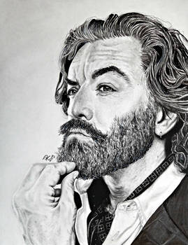 Pencil and Ink Timothy Omundson/Cain