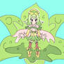 The leaf flower magical girl