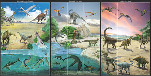 Card dinosaurs