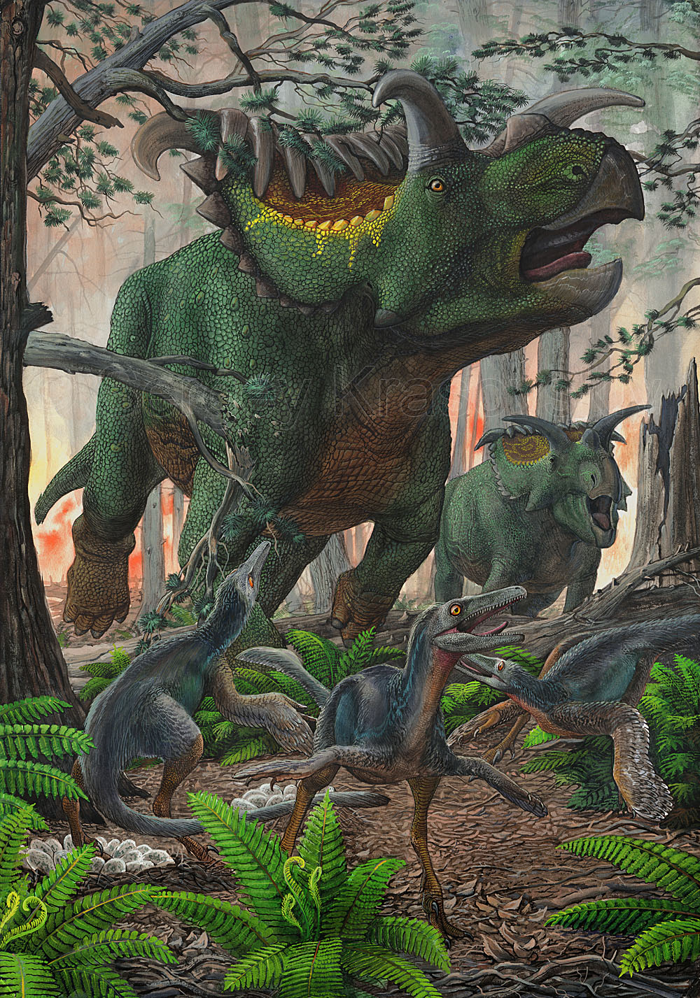 Kosmoceratops and talos