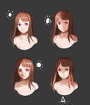 Simple Face Lighting Reference by SYSEN