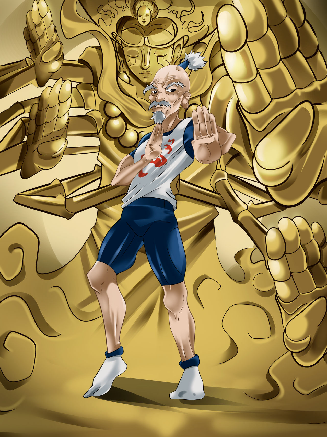Netero by Doelish on DeviantArt