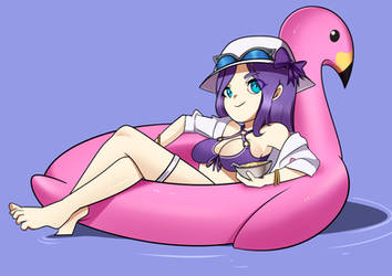 Caitlyn Pool party