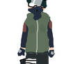 Robin as Kakashi