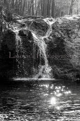 Waterfall at Lake Catherine