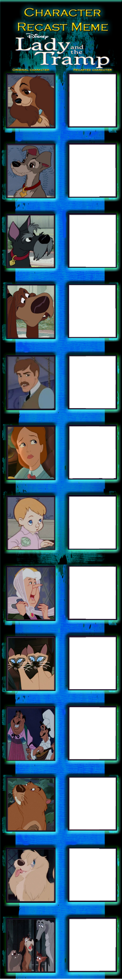 Lady And The Tramp Recast Meme By Batboy101 On Deviantart Lady And The Tramp Recast Meme By Batboy101 On Deviantart