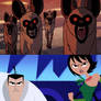 Samurai Jack and Ashi Face Primordial Dogs