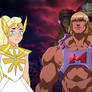 She-Ra and He-Man's Reunited (Both Netflix Anime)