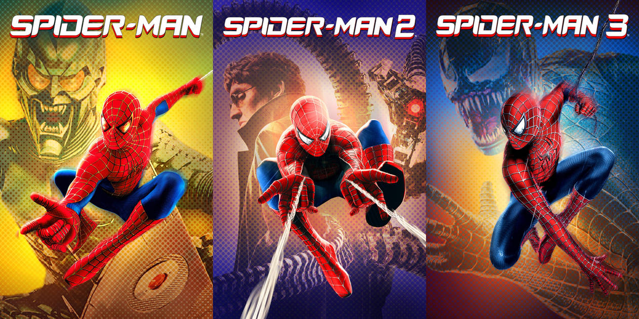Marvel Sam Raimi Sam Raimi's Spider-Man Trilogy by Batboy101 on DeviantArt
