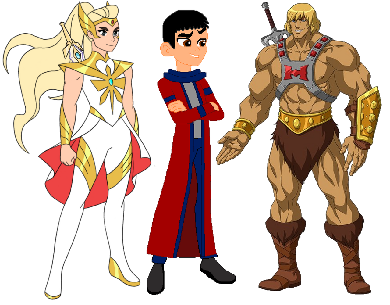 Richard, She-Ra, He-Man (VECTOR) by Batboy101 on DeviantArt