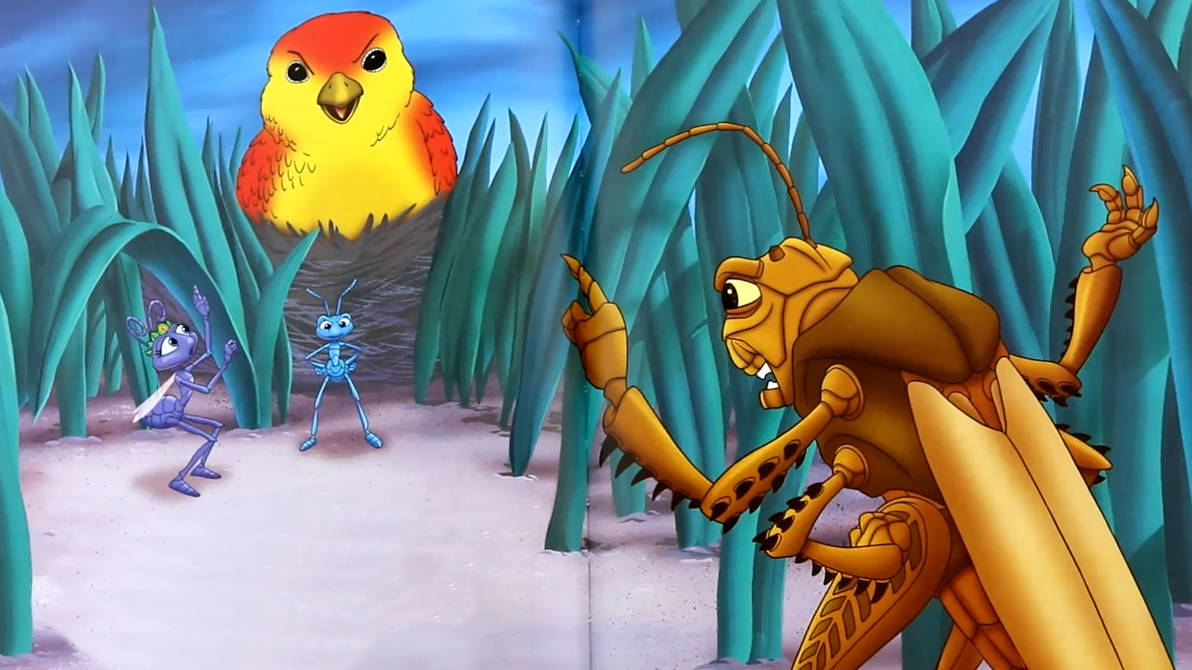 A Bug's Life (Storybook) - Hopper's Death by Batboy101 on DeviantArt