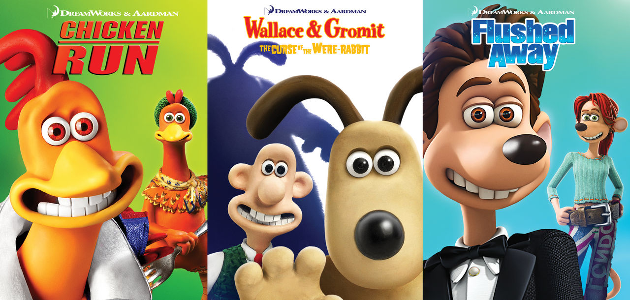 DreamWorks And Aardman Animation Collage by Batboy101 on DeviantArt