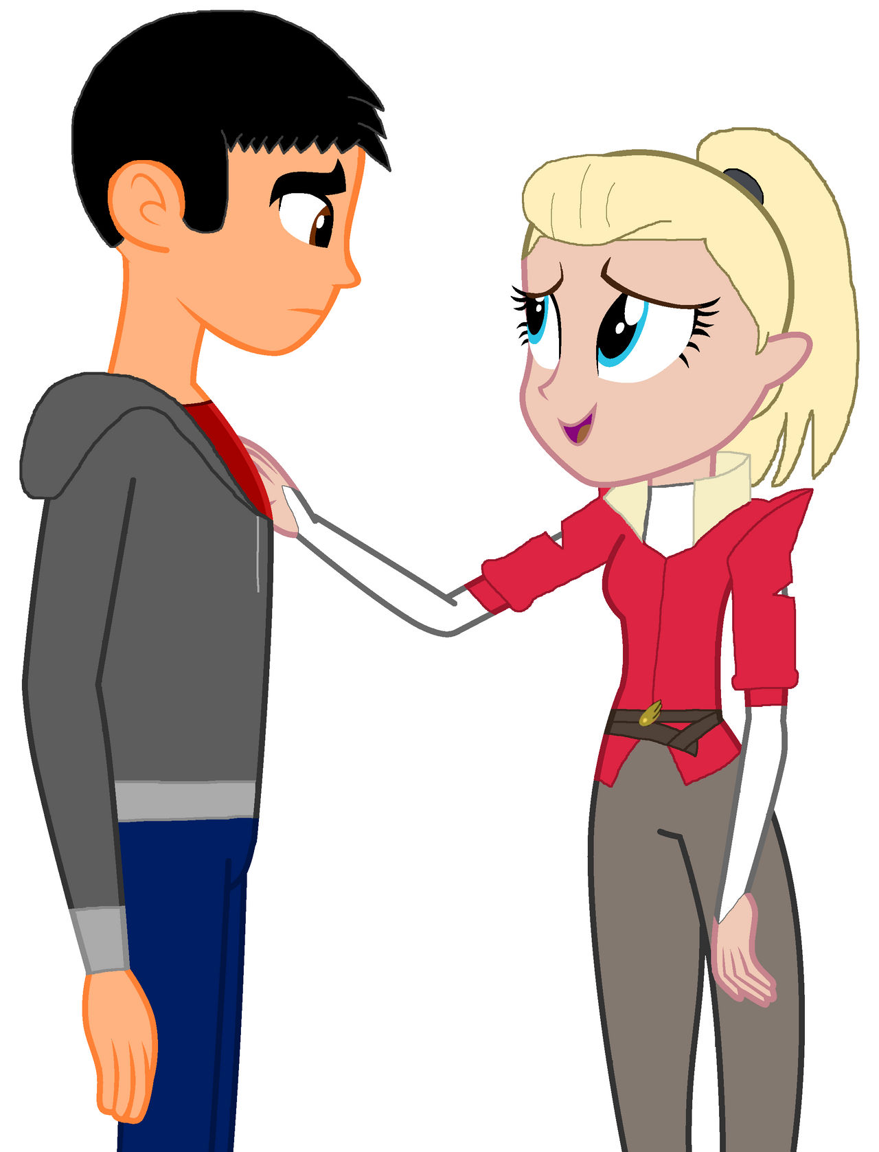 Richard and Adora/She-Ra (EG Base) by Batboy101 on DeviantArt