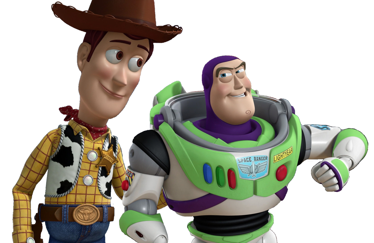 Woody and Buzz Lightyear 'Friends' Vector by Batboy101 on DeviantArt