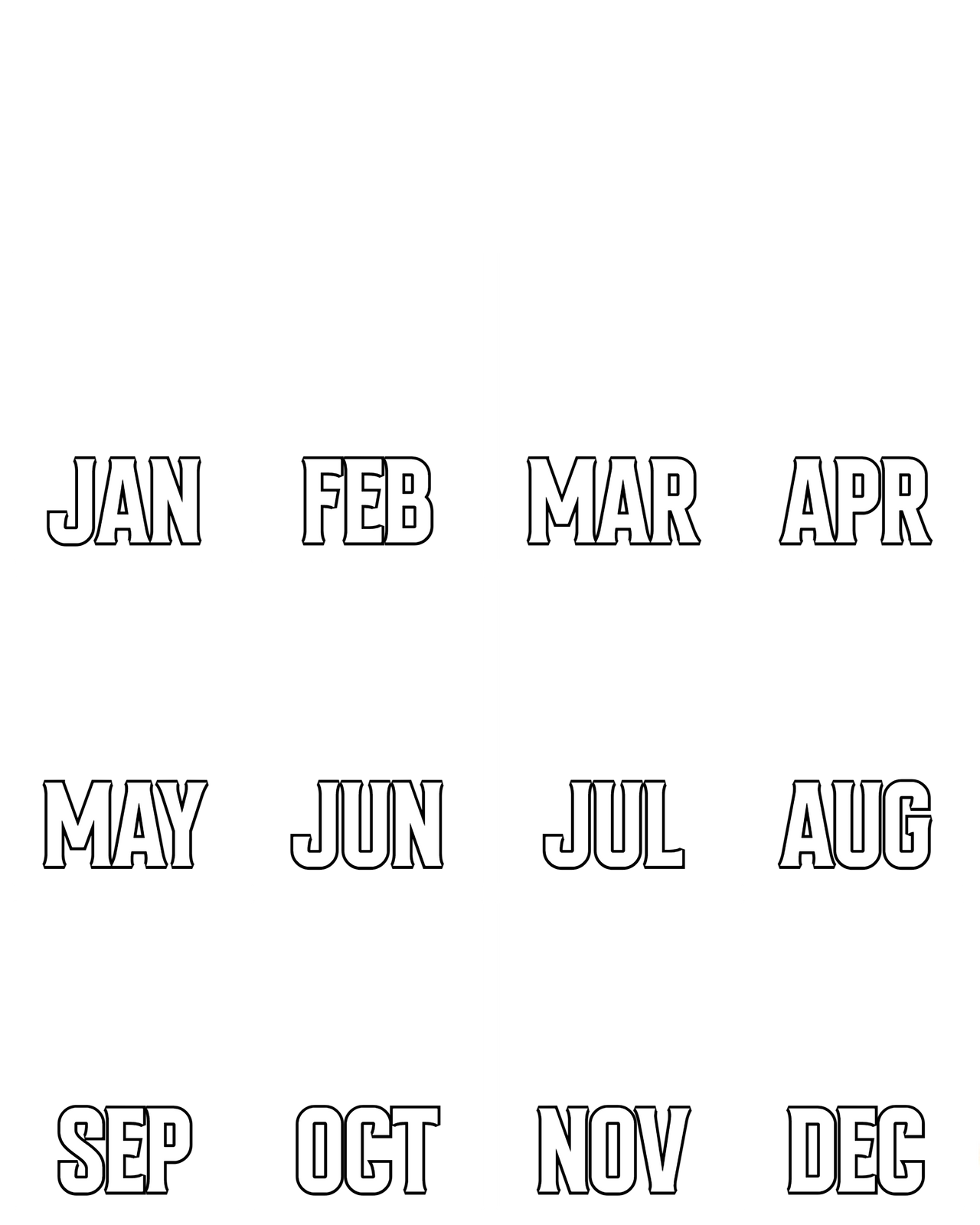 Birth Months Meme Blank by Batboy101 on DeviantArt