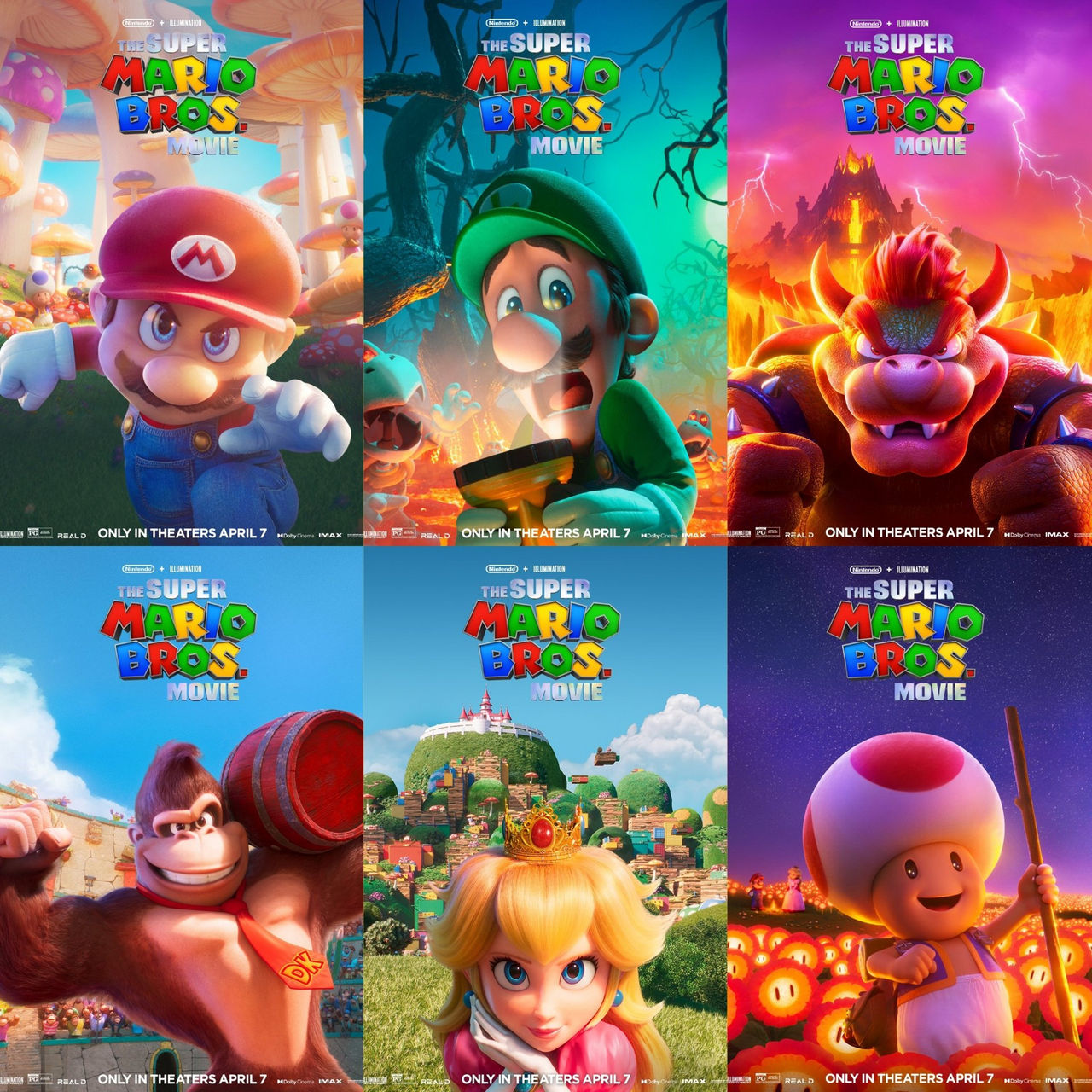 The Super Mario Bros. Movie - Characters Collage by Batboy101 on DeviantArt
