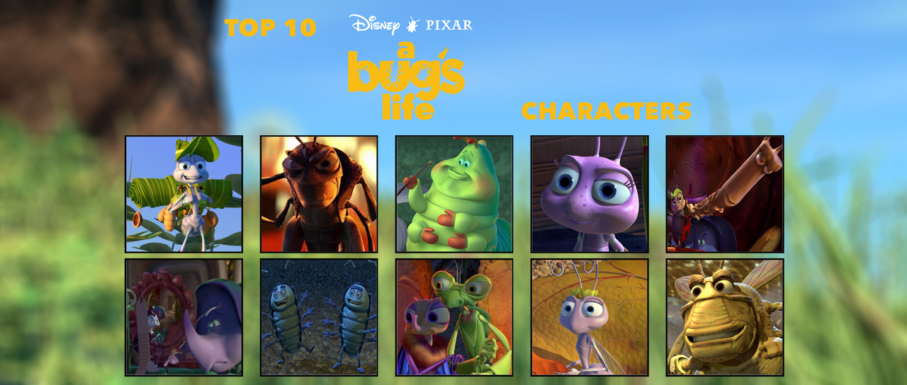 Richard's Top 10 Bug's Life Characters READ BELOW by Batboy101 on