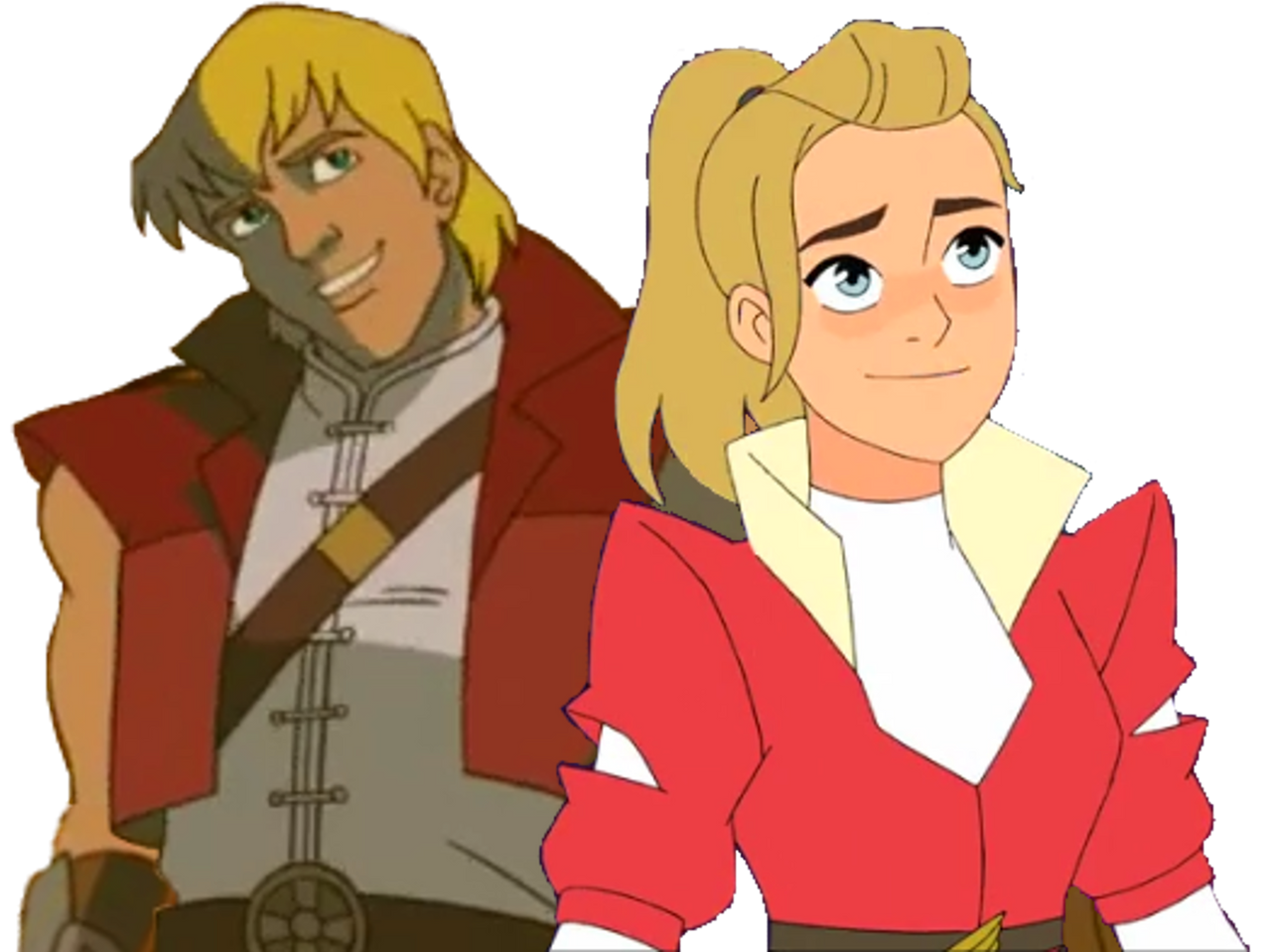 Adora and Adam Happy While Looking - VECTOR by Batboy101 on DeviantArt