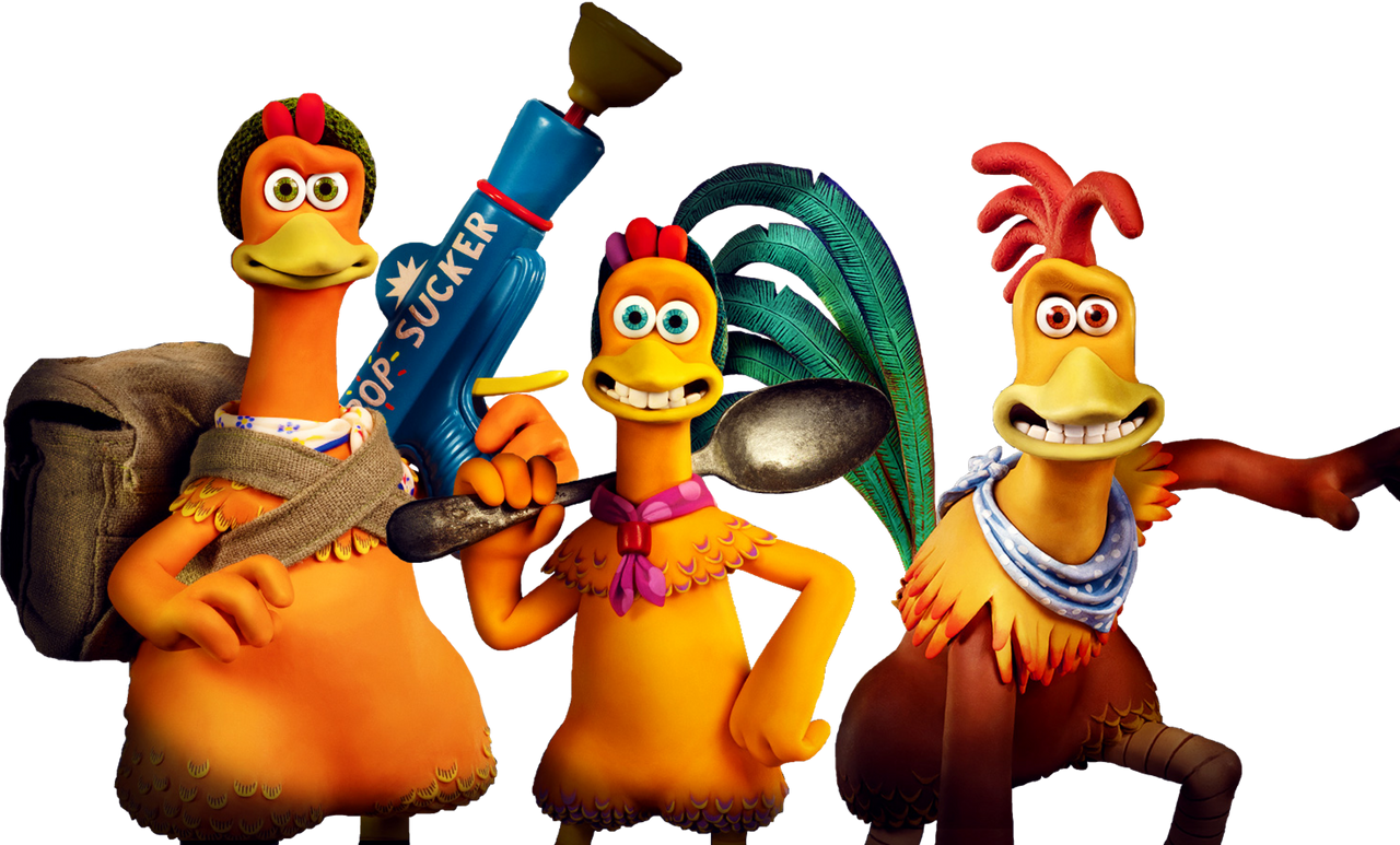 Ginger, Rocky, Molly (Chicken Run) - VECTOR by Batboy101 on DeviantArt