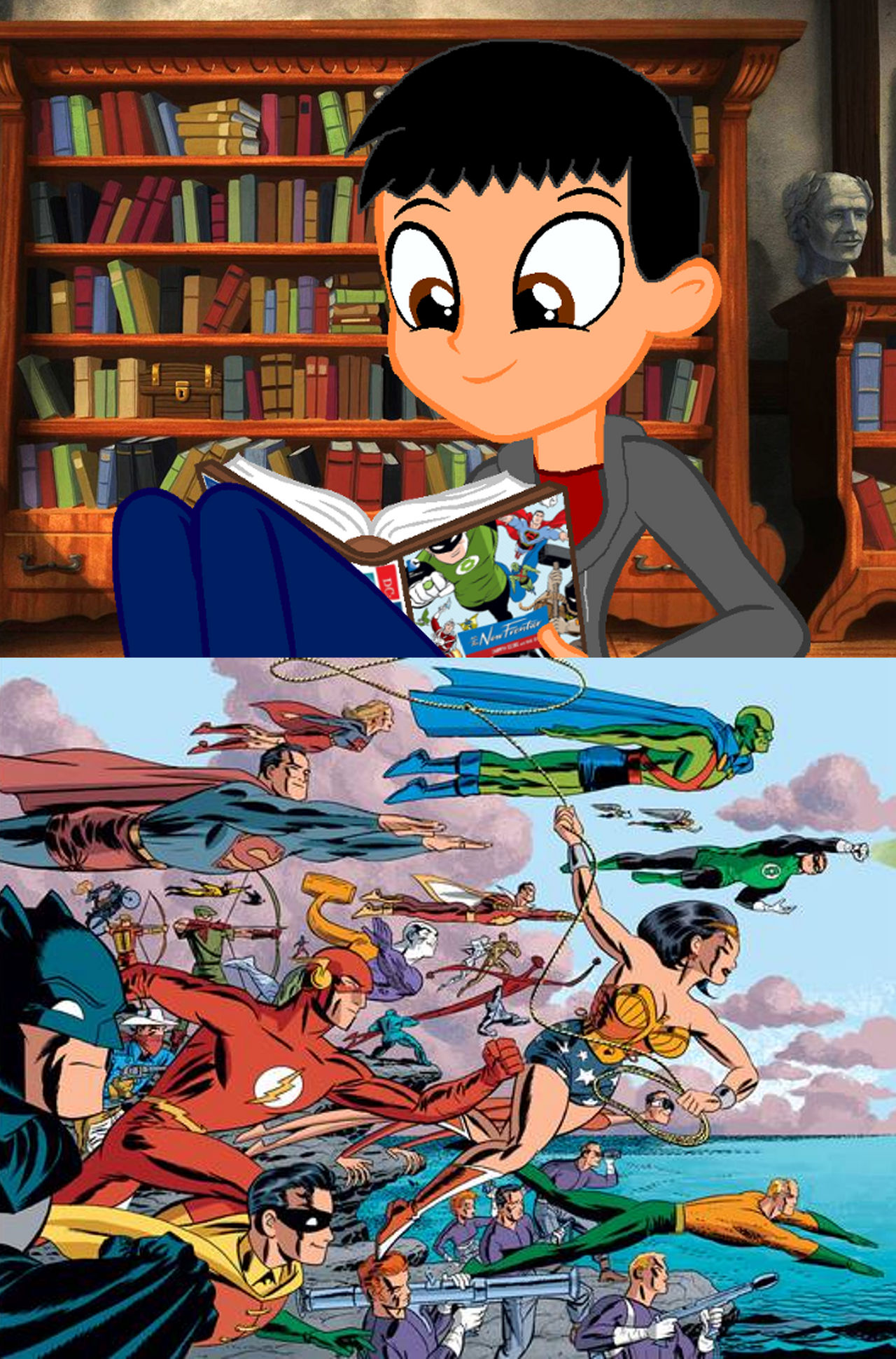 Richard Reading 'DC: The New Frontier' (Favorite) by Batboy101 on ...