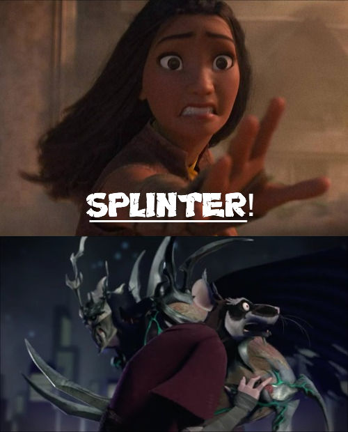 Raya's Reaction To Master Splinter's Death by Batboy101 on DeviantArt