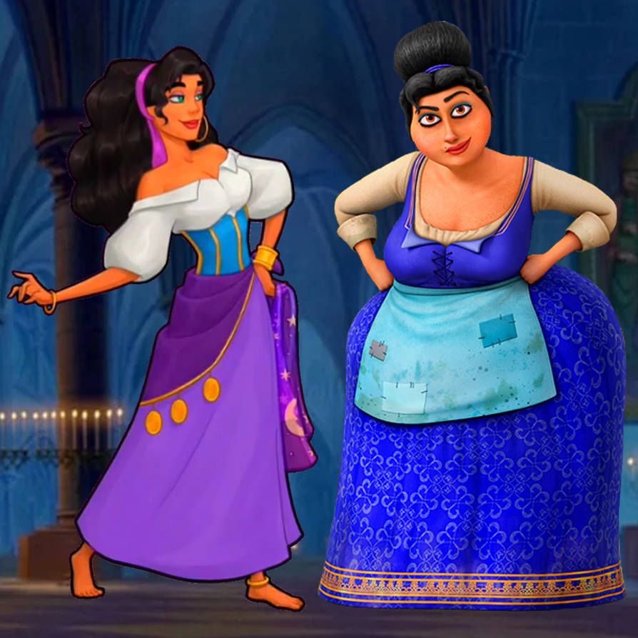 Esmeralda and Senora Zapata by Batboy101 on DeviantArt