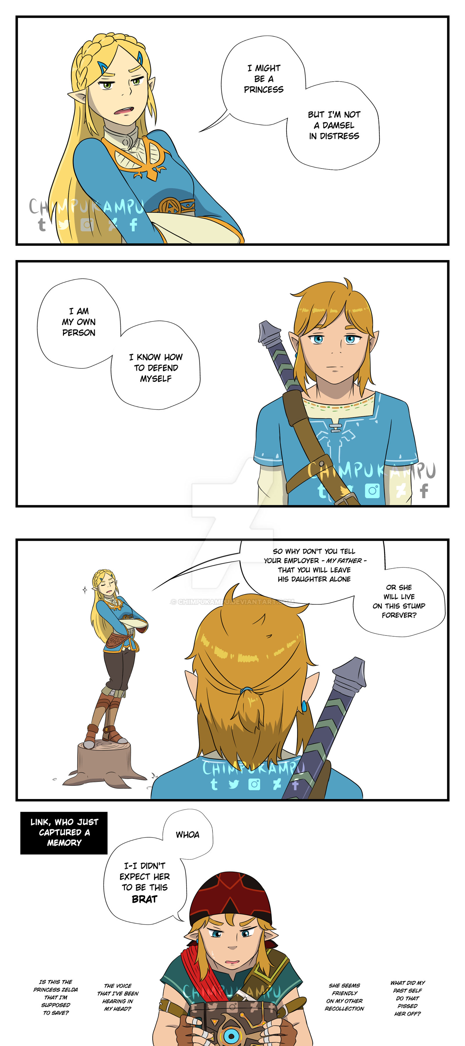 Zelda (Breath of the Wild 2?) by semsei on DeviantArt