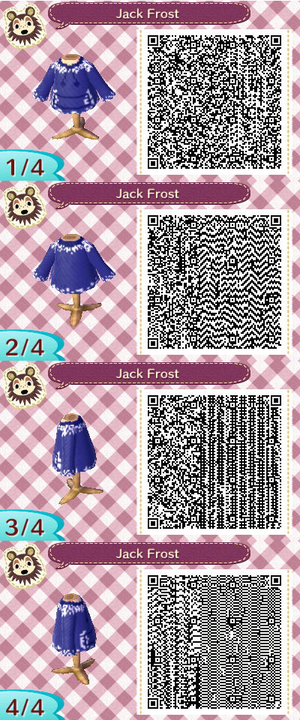 Animal Crossing New Leaf: Jack Frost QR Code