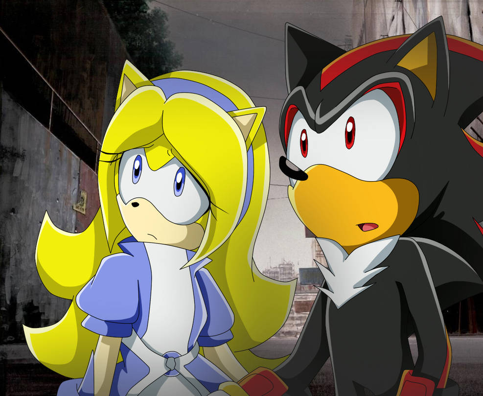 Kinda Off Topic? ] Maria and Shadow The Hedgehog from Sonic X