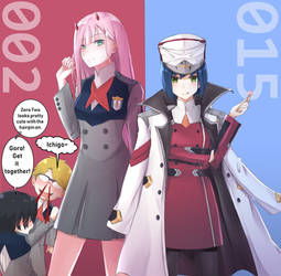 Darling in the Franxx Outfit Switch