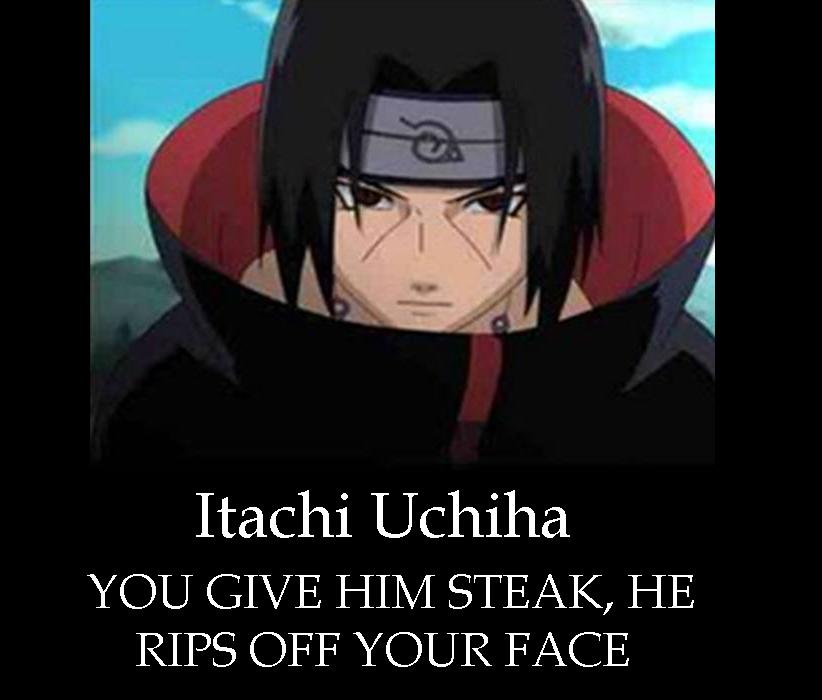 Itachi is a Vegetarian