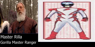 Master Rilla as the red gorilla ranger by 619rankin on DeviantArt