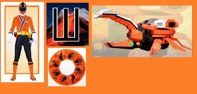 Orange Beetle Samurai Ranger by 619rankin on DeviantArt