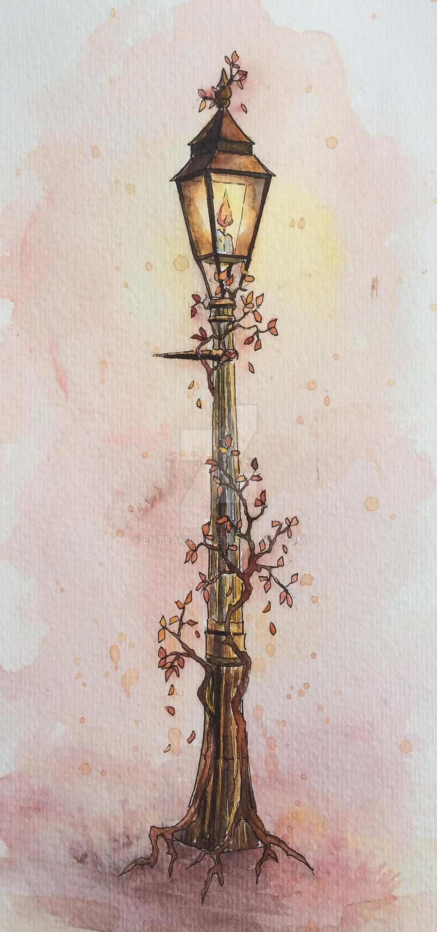 The Narnia Lamp Autumn By Entearilin On DeviantArt the-narnia-lamp-autumn-by-entearilin-on-deviantart