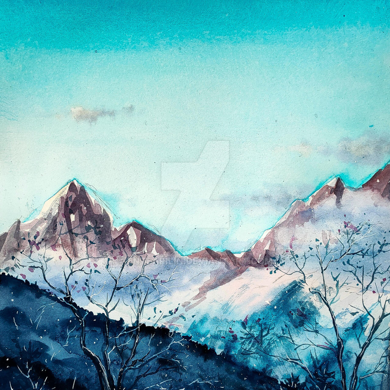 French Alps by Entearilin on DeviantArt