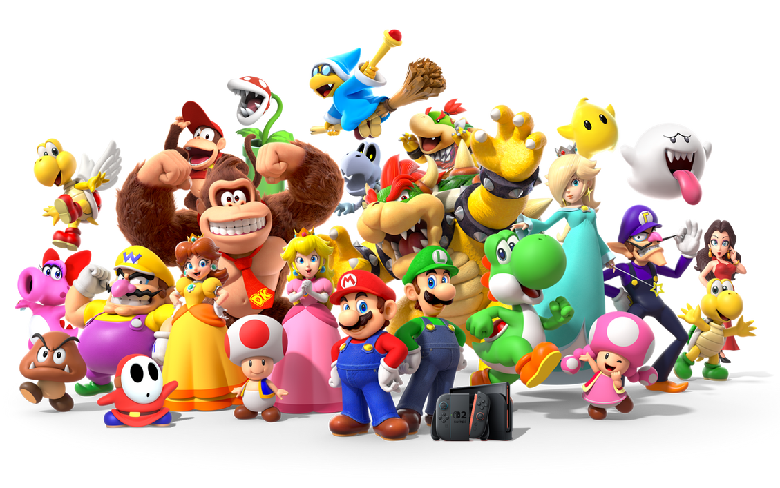 Mario Coexist Mario and Co. (Mario's 40th Anniversary) by TheWorldOfCreations on ...